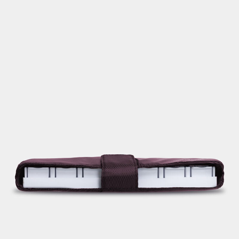 Travelon 7-Day AM/PM Push Button Pill Organizer - Portable Daily Medication Case for Travel, Work & Home Use