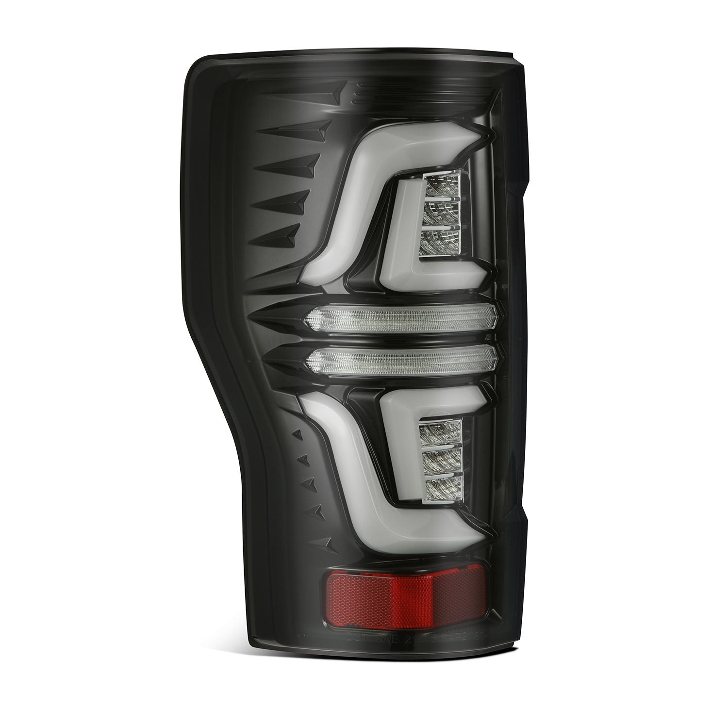 17-19 Ford Super Duty PRO Series LED Tail Lights - Smoked Black - Upgrade Your Truck's Style & Visibility for Night Driving & Off-Road Adventures