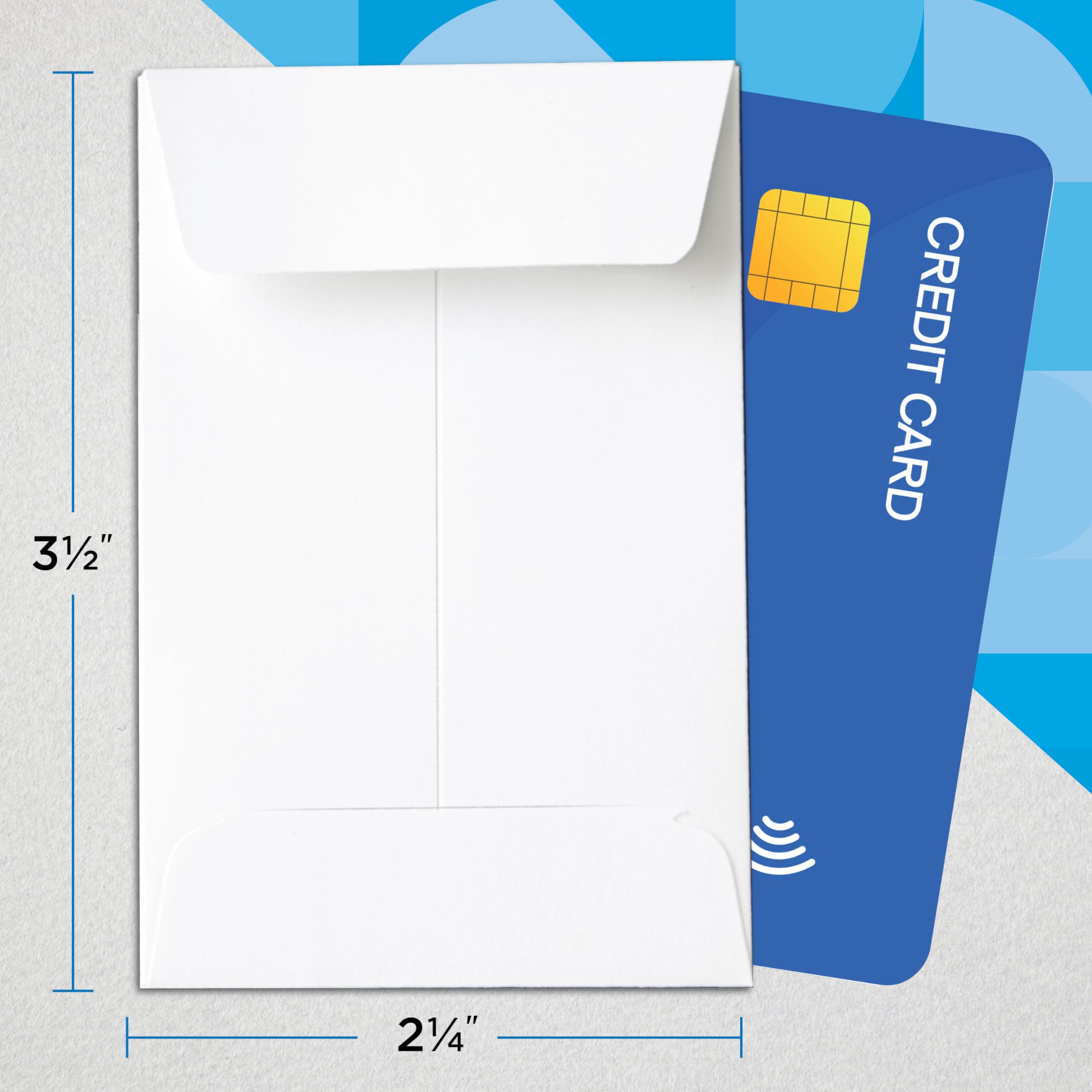 Guardian #1 Paper Coin Envelopes with Gummed Flaps - 1000 Pack (2.25