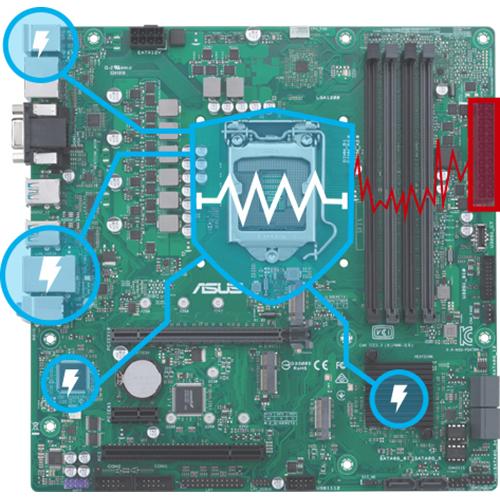 ASUS PRO A520MC II CSM Motherboard - AMD Socket AM4, DDR4, PCIe 4.0, USB 3.2 Gen 2 - Perfect for Gaming PCs, Workstations & Home Office Builds