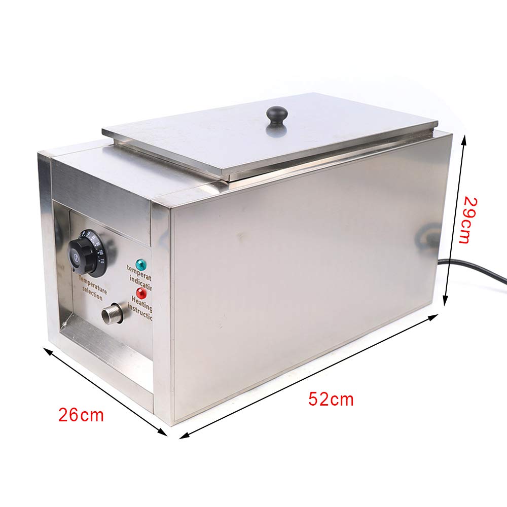 Commercial Electric Pasta Cooker - 2 Hole Stainless Steel Noodles Boiler with Precise Temperature Control | High Efficiency Table Top Pasta Maker for Restaurants, Buffets & Food Stands | Perfect for Italian Cuisine, Ramen Shops & Catering Services