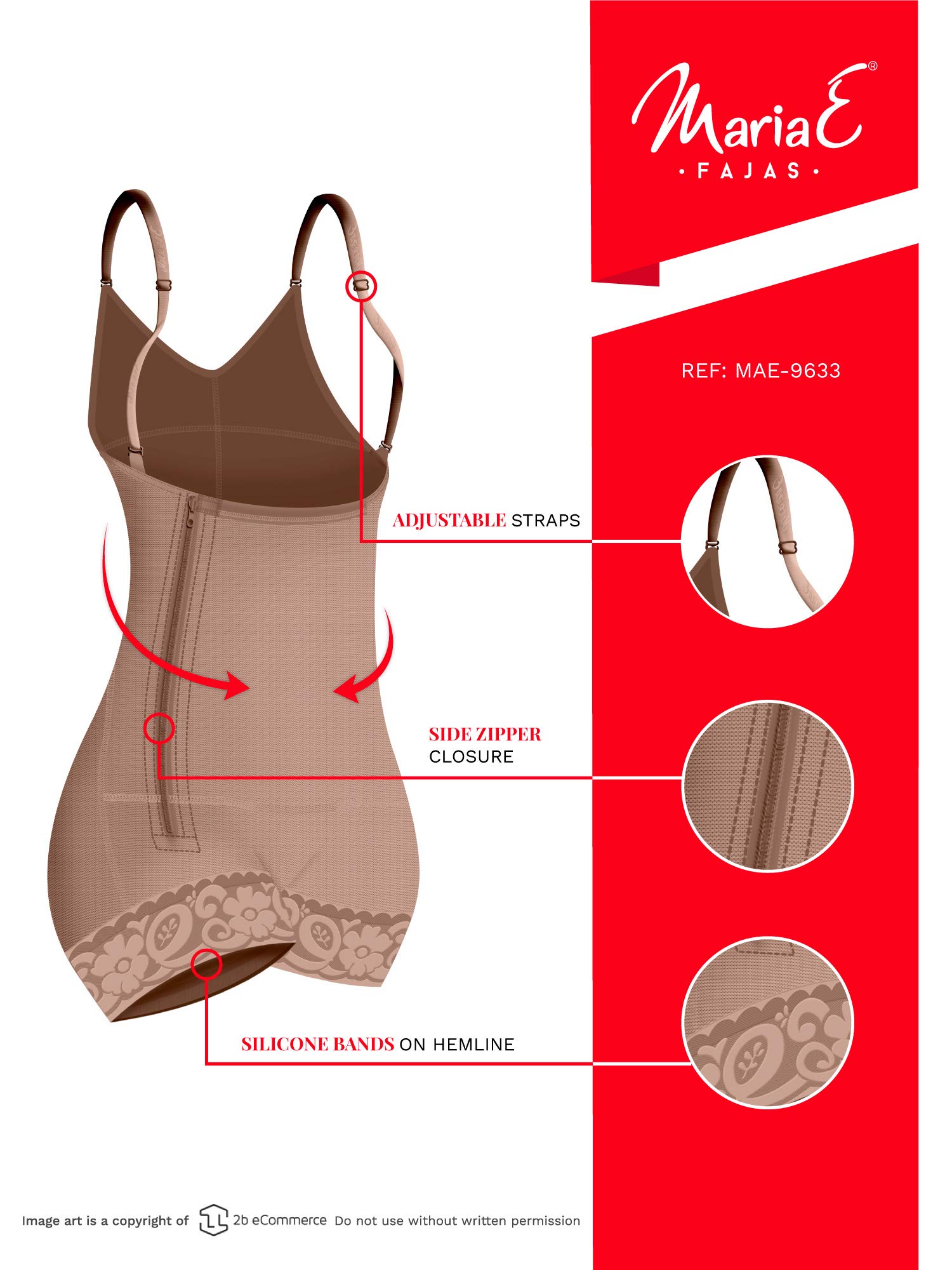 MARIAE Midthigh Open Bust Slimmer Shapewear | Colombian Body Shaper Fajas for Women | Perfect for Tummy Control & Waist Cincher Under Dresses