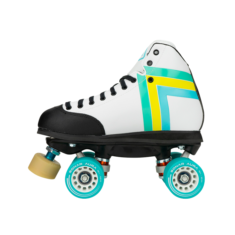 Skyhawk Indoor Skate Set for Kids & Adults - Adjustable Roller Skates with Comfortable Padding for Rinks, Gyms & Home Use