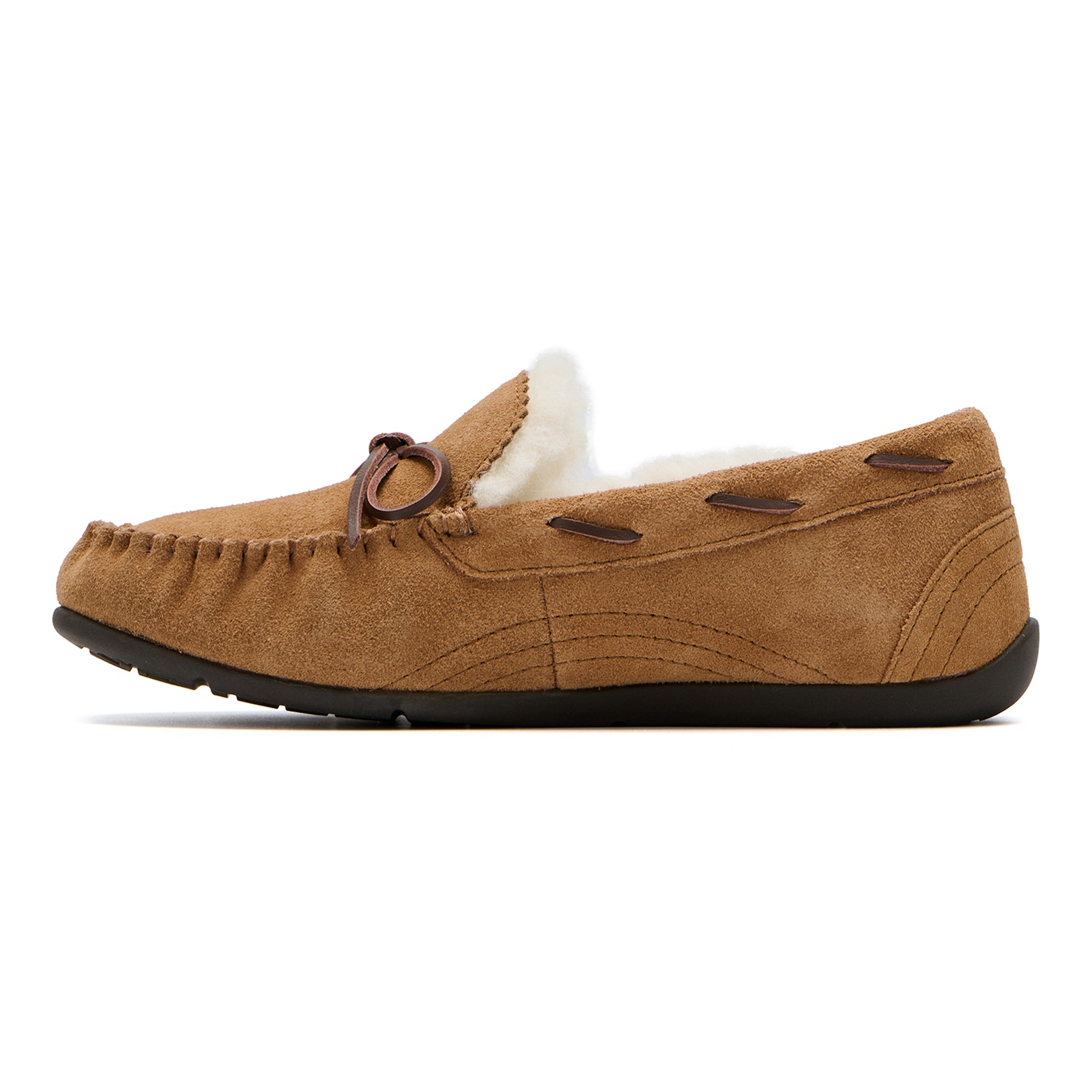 Abeo Amble Bow Tan Women's Comfortable Walking Shoes - Perfect for Casual Outings, Work, and Everyday Wear