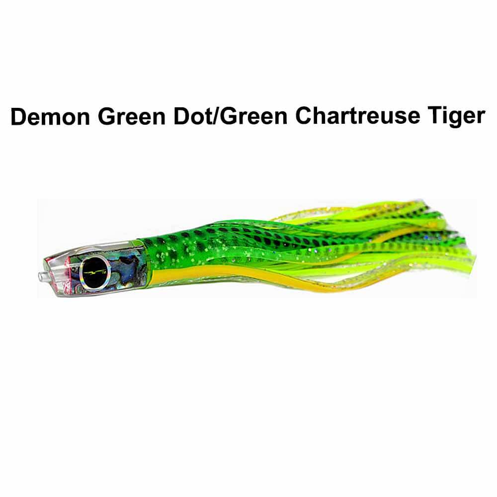 Black Bart Demon Trolling Fishing Lure - Premium Saltwater & Freshwater Game Fish Bait for Offshore and Inshore Fishing