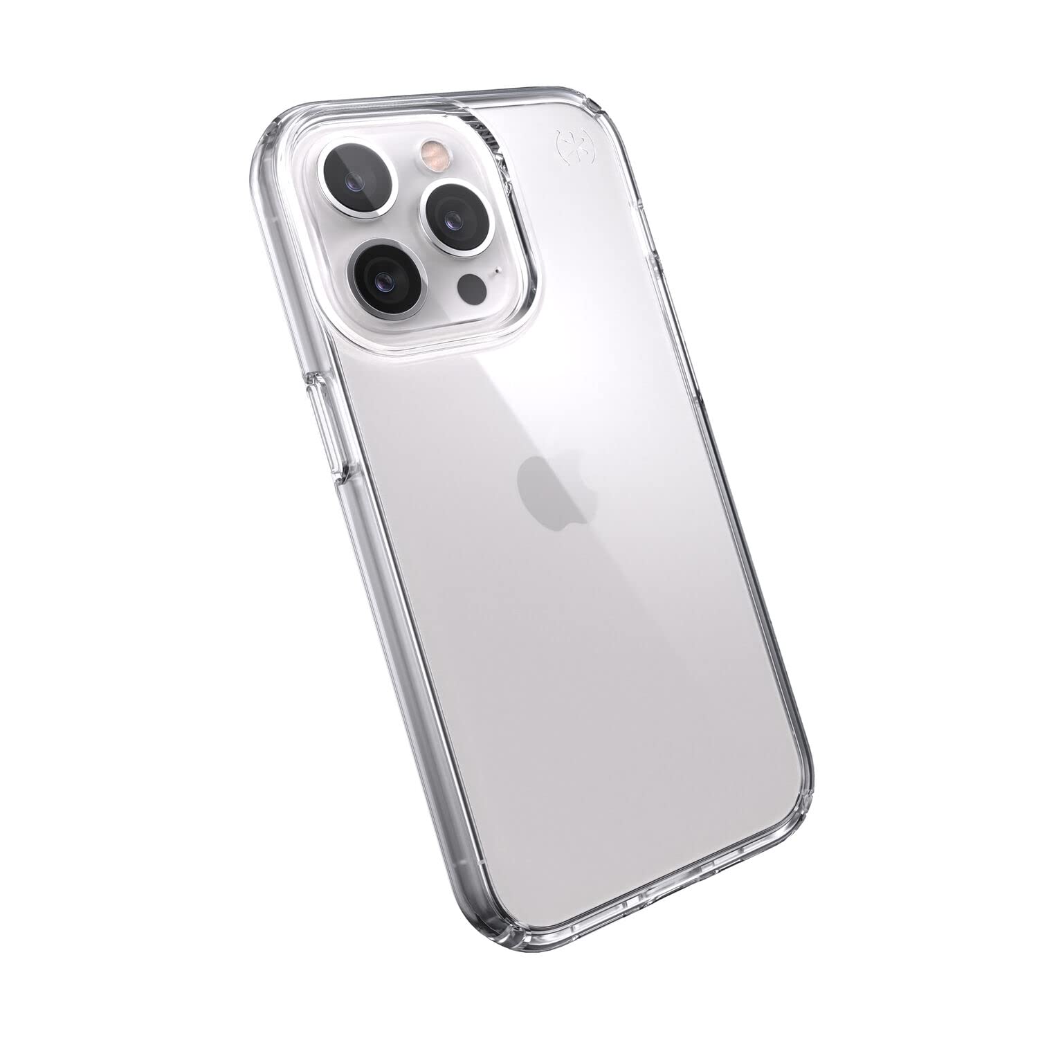 Speck Presidio Perfect Clear Case for Apple iPhone 13 Mini & 12 Mini - Slim Protective Phone Cover with Military-Grade Drop Protection | Perfect for Everyday Use, Travel & Outdoor Activities