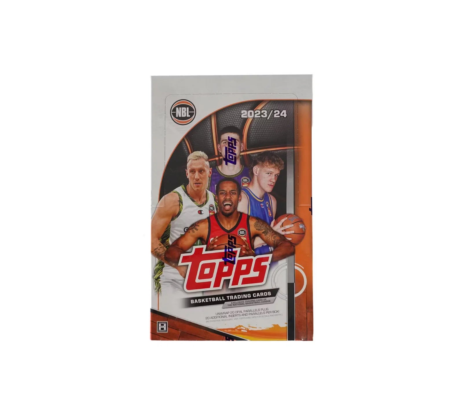 2023-2024 Topps NBA Basketball Trading Cards Hobby Box - Collectible Sports Cards for Fans & Investors | Perfect for Gifts, Trading, and Memorabilia Collections