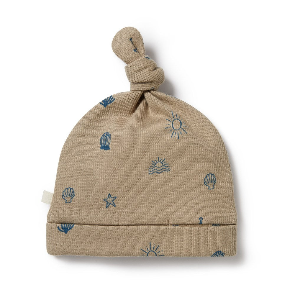 Organic Cotton Knot Hat for Women & Men - Breathable Summer Sun Hat for Beach, Gardening & Outdoor Activities