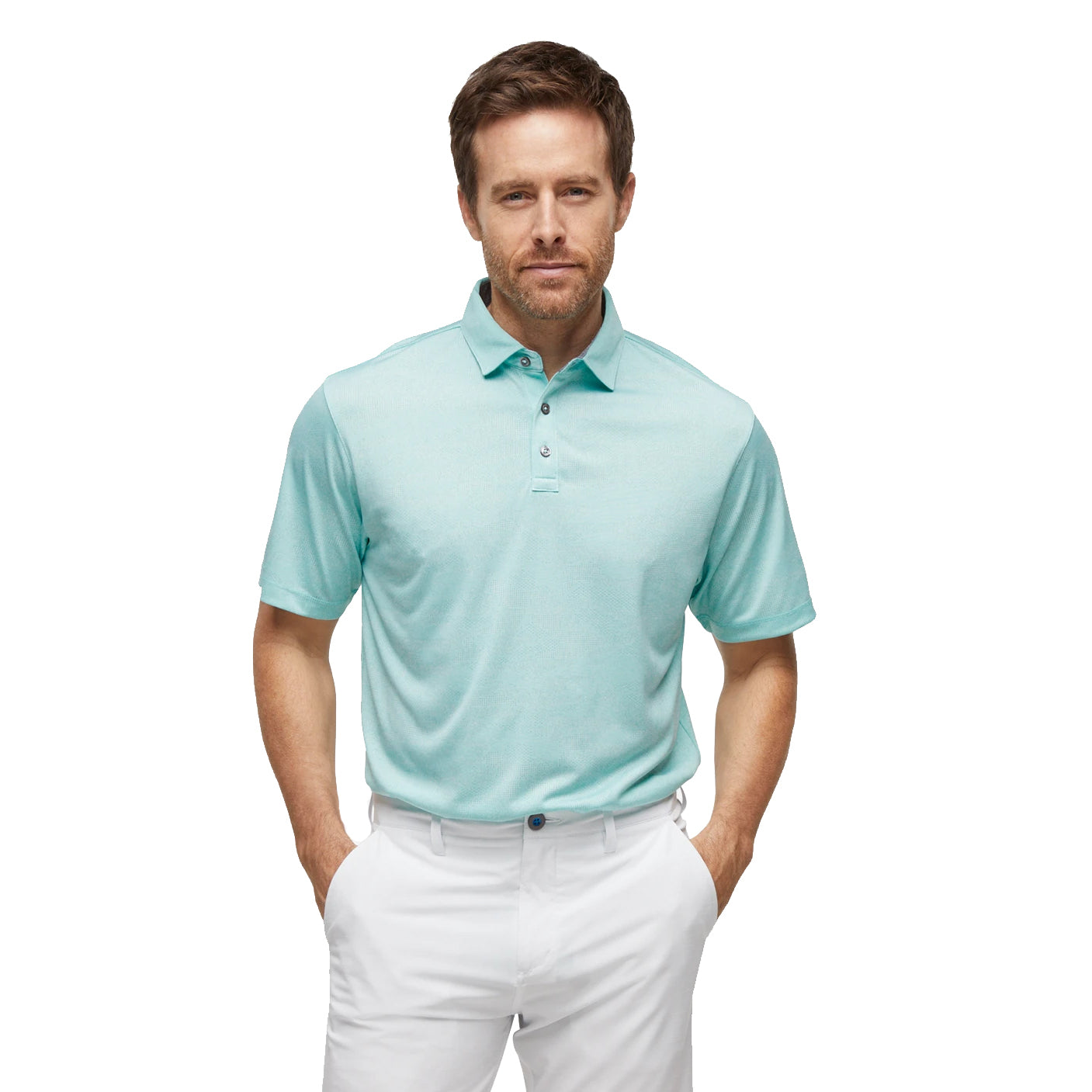 Premium Devereux Monaco Men's Golf Polo Shirt - Breathable & Moisture-Wicking Performance Wear for Golf, Business Casual & Outdoor Activities
