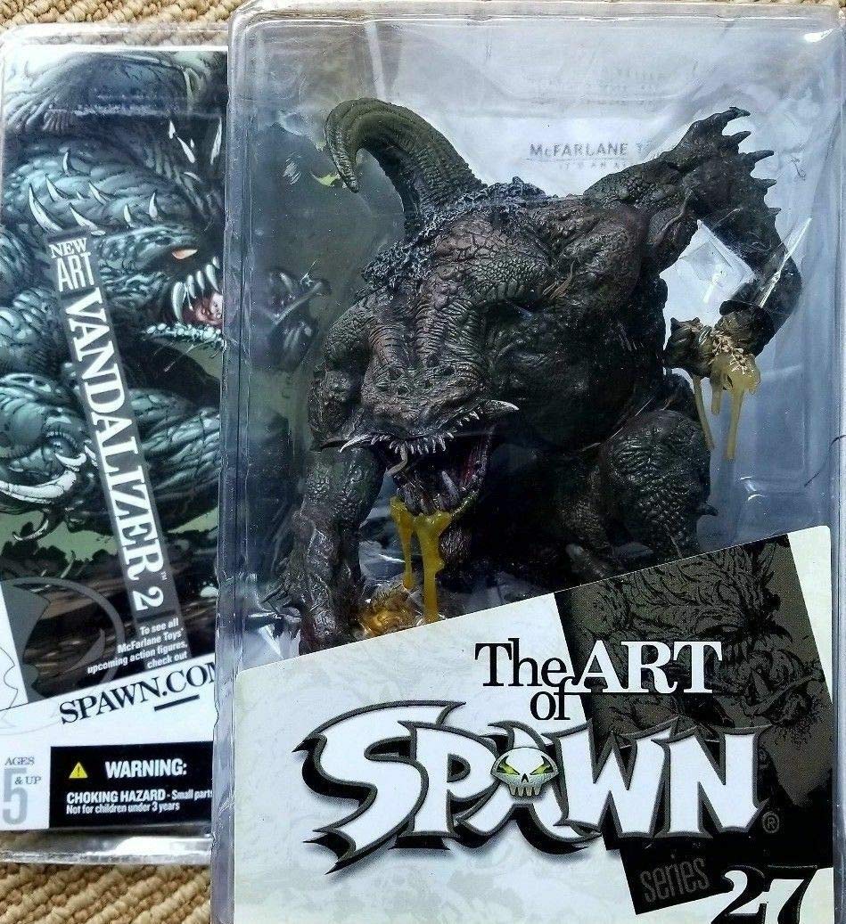 The Art of Spawn Series 27 New Art Vandalizer - Collectible Action Figure for Comic Fans & Home Decor | Perfect for Display, Gifting & Pop Culture Collections