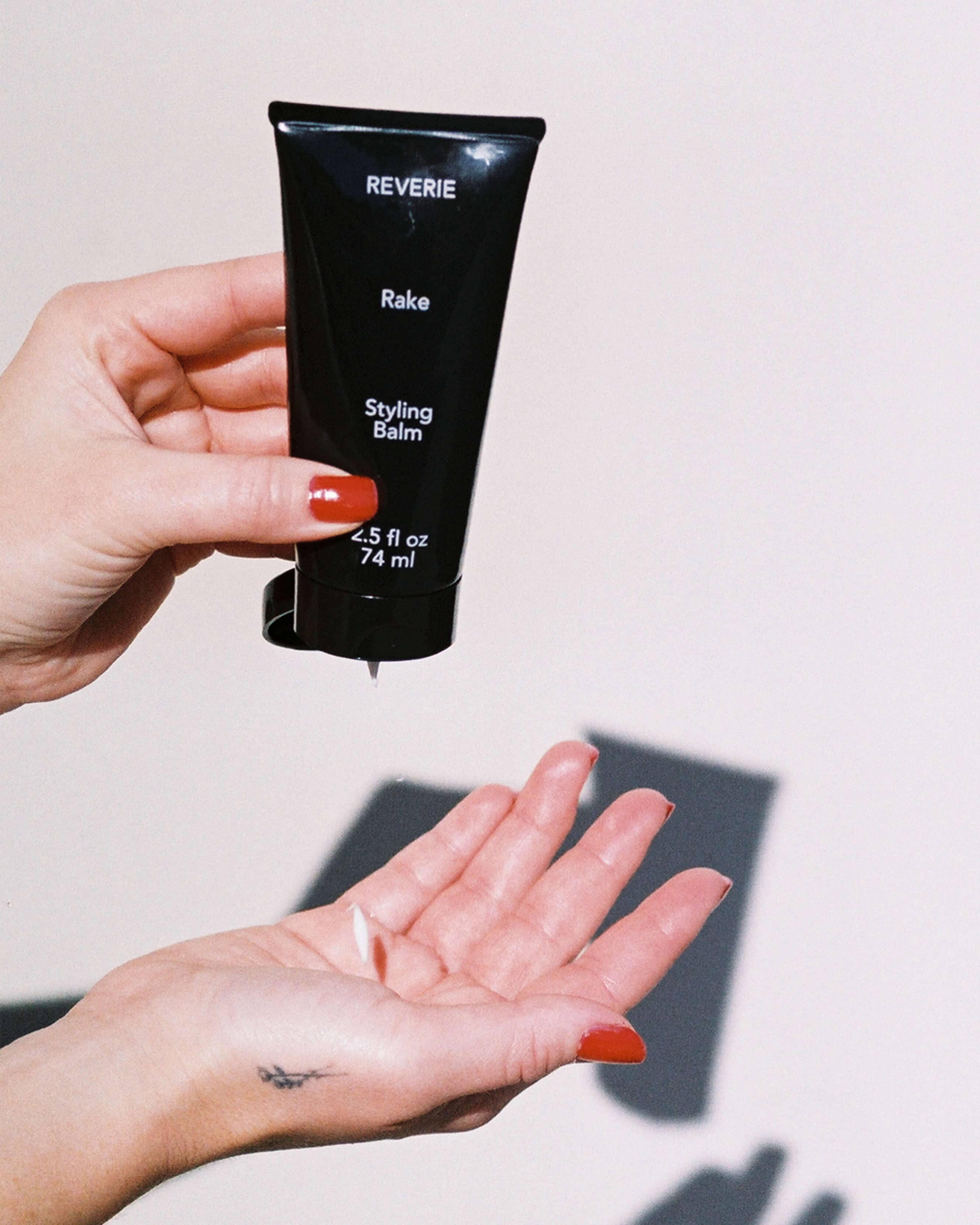 Rake Styling Balm for Men - Strong Hold Matte Finish Hair Pomade - Perfect for Textured, Messy & Undercut Hairstyles - Great for Daily Styling & Special Occasions