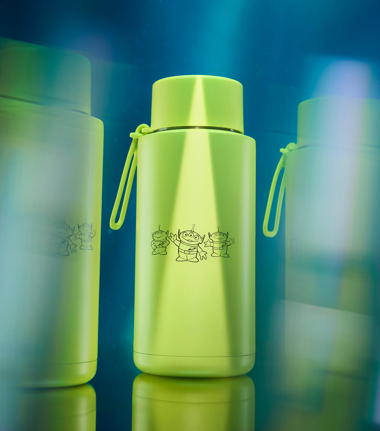 Disney Pixar Ceramic Reusable Water Bottle 34oz (1000ml) - Insulated Stainless Steel Travel Mug for Hot & Cold Drinks, Perfect for School, Office, Gym, and Outdoor Activities