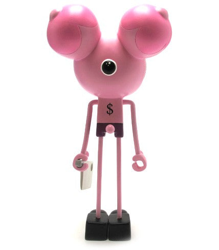 Dalek Space Monkey Pink Plush Toy - Cute Stuffed Animal for Kids & Collectors | Perfect for Gifts, Room Decor, and Sci-Fi Fans