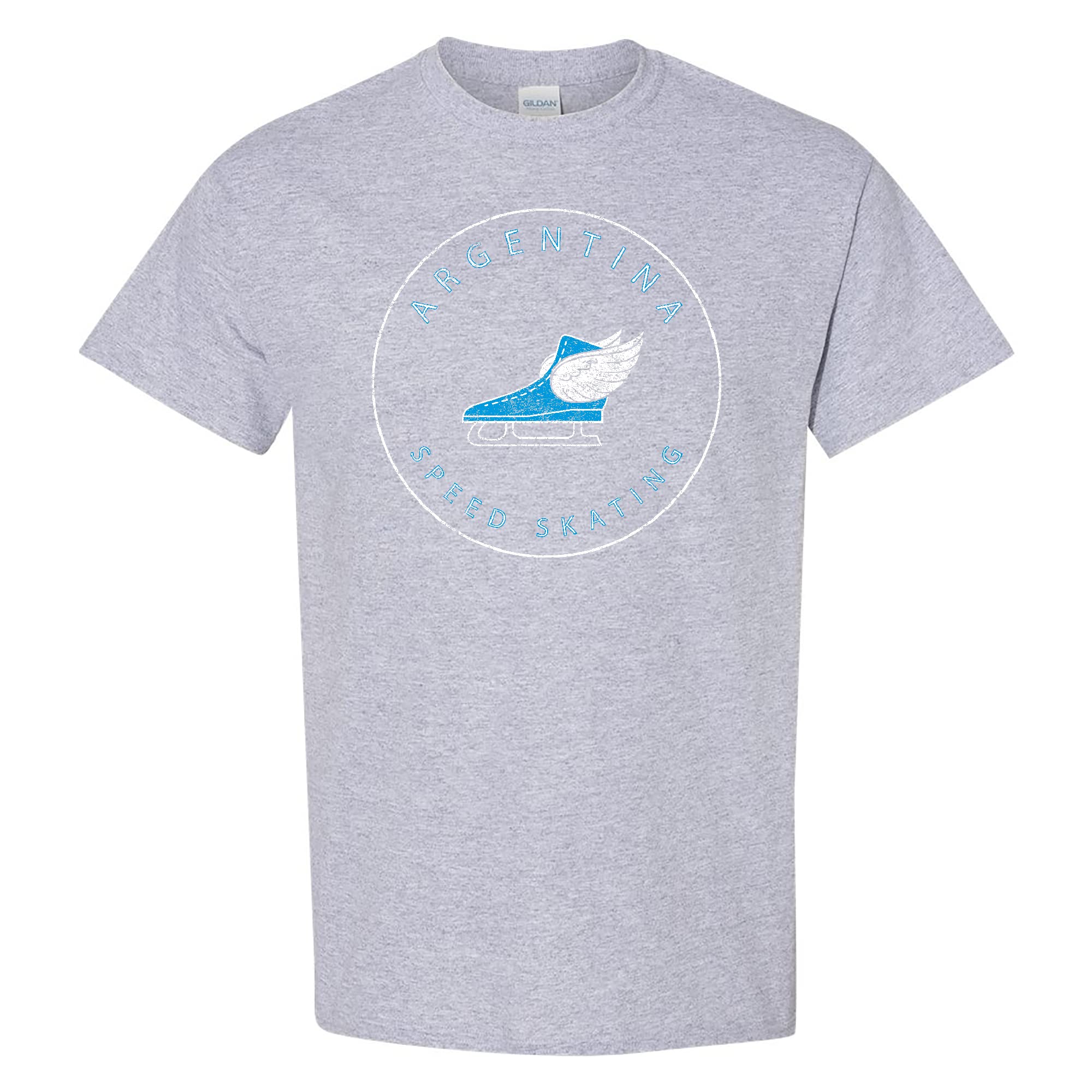 Speed Skating Winter Games T-Shirt for Men & Women - Cool Athletic Ice Skating Apparel - Perfect for Winter Sports, Training & Casual Wear