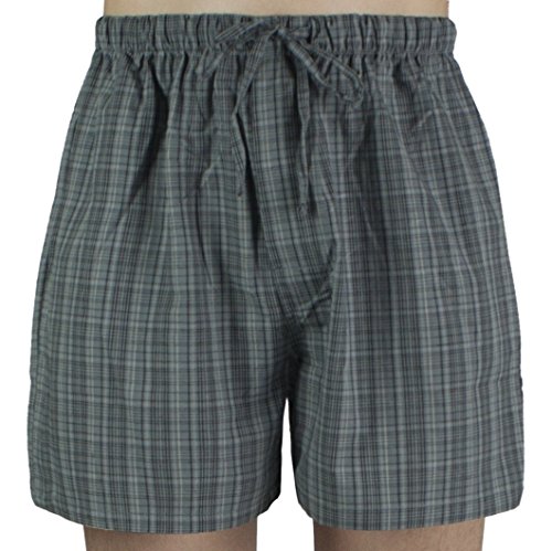 Plaid Gray Boxers