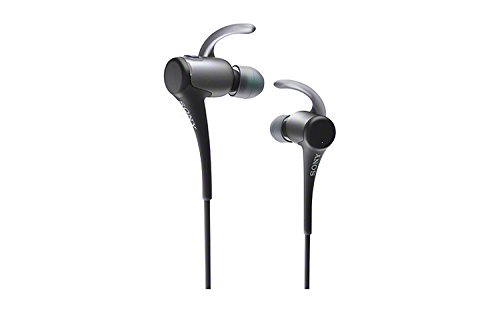 Sony MDR-AS800BT/B Wireless Stereo Headphones - Bluetooth Over-Ear Headset with Noise Cancelling, Black - Perfect for Gaming, Travel & Work from Home