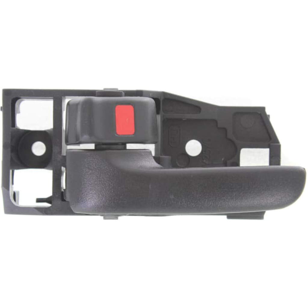 Toyota Land Cruiser Interior Door Handle Front or Rear - Textured Black with Door Lock Button (1998-2002) | Perfect for Replacement & Car Interior Upgrade