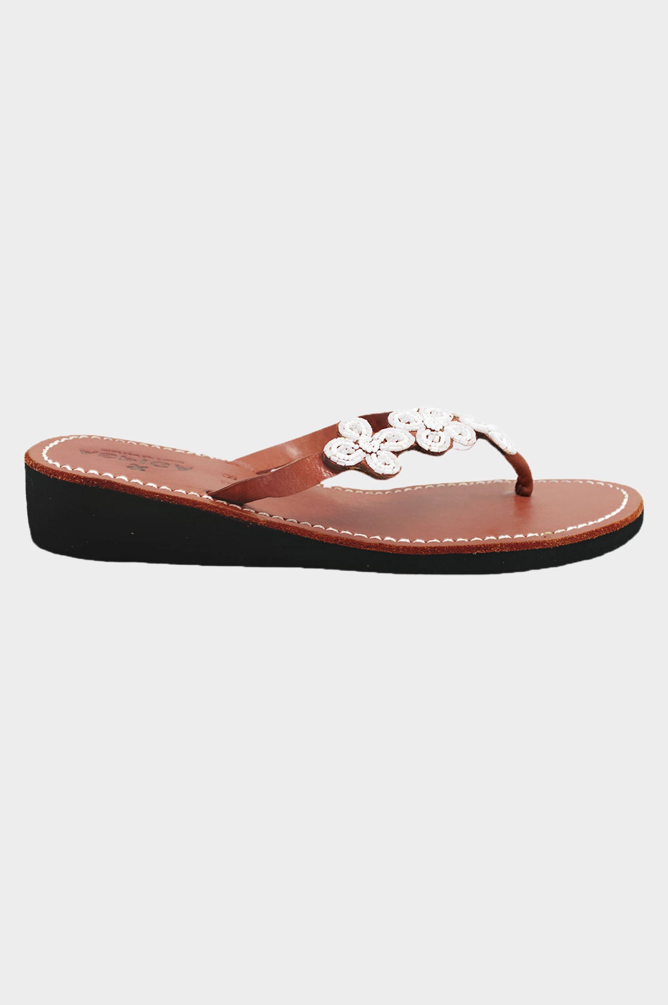 Tatu Women's White Leather Heel Sandals - Comfortable & Stylish for Summer, Parties, and Casual Outings