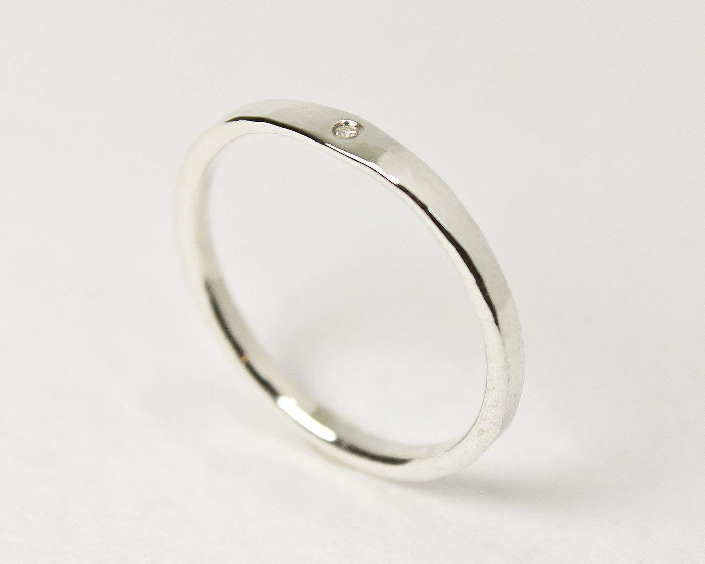 Elegant Thin Minimalist Moissanite Engagement Ring - Ethical & Affordable Diamond Alternative for Wedding, Proposal & Anniversary Gifts
