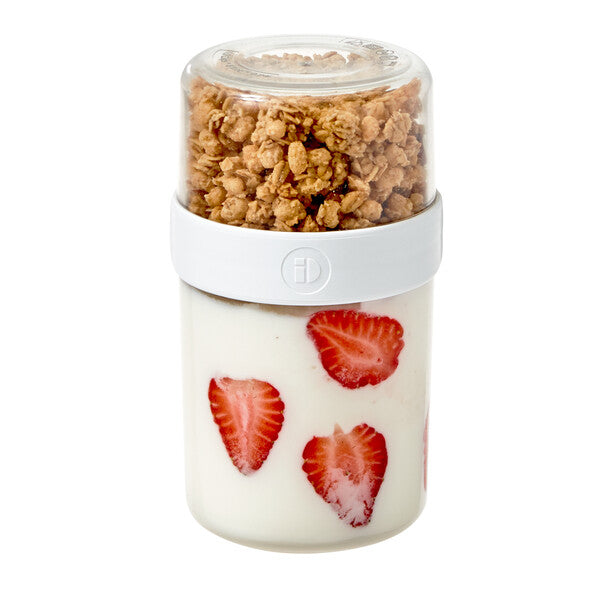 Fresh Stack n' Snack Food Storage Containers - Airtight BPA-Free Plastic Containers for Meal Prep, Leftovers & Snacks (Various Sizes) - Perfect for Kitchen, Office & On-the-Go Organization