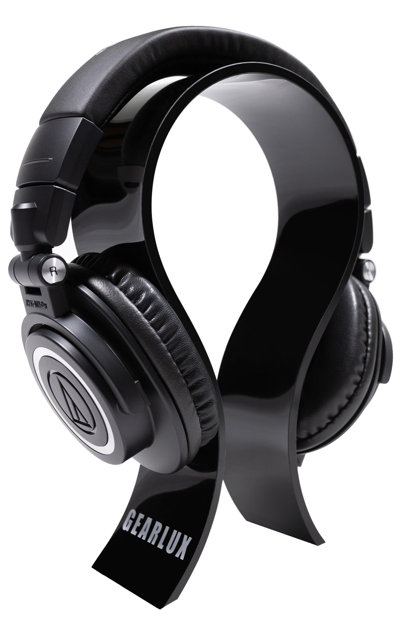 Audio-Technica ATH-M50x Professional Studio Monitor Headphones - Black with Carrying Case, Headphone Stand & Cleaning Cloth | Perfect for Music Production, DJing & Home Recording Studios