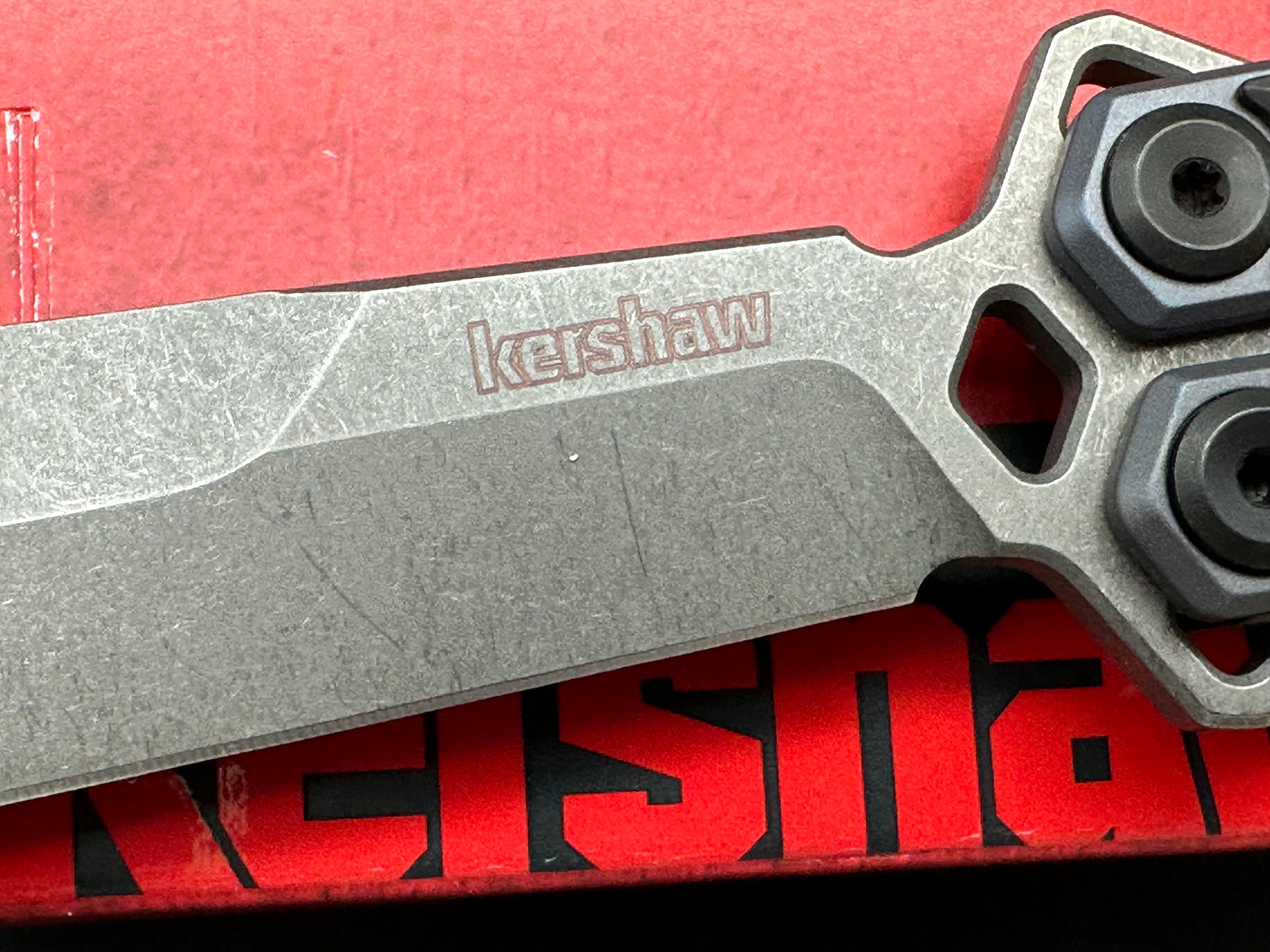 Kershaw Lucha CF Balisong Butterfly Knife - Premium Carbon Fiber Handle, Razor Sharp Blade for EDC, Outdoor, and Tactical Use