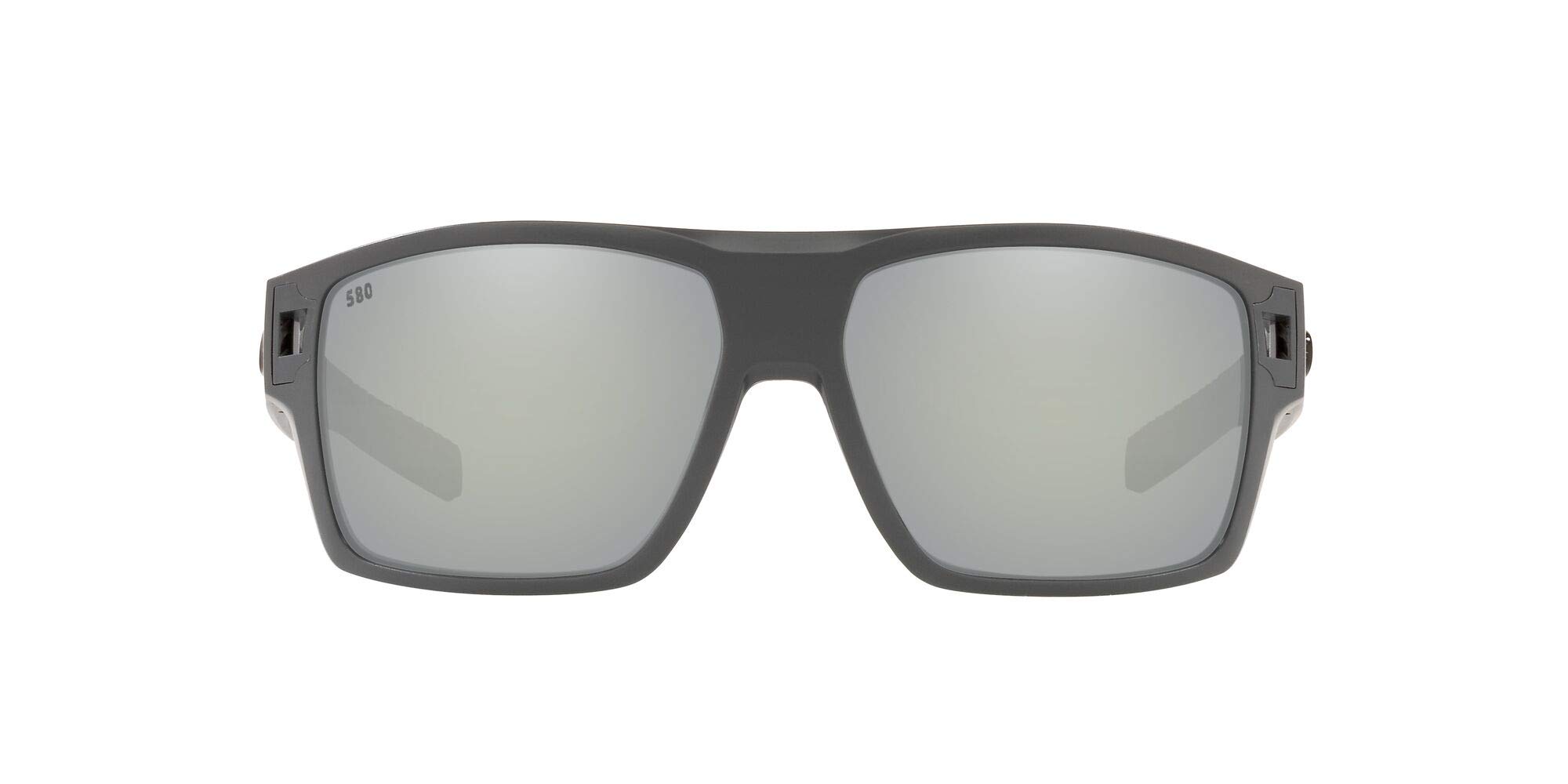Costa Del Mar Men's Diego Rectangular Polarized Sunglasses UV Protection - Stylish Aviator Shades for Driving, Fishing & Outdoor Activities