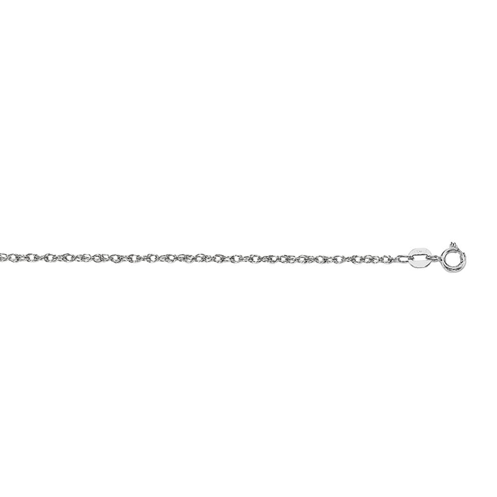 10K Gold .95mm Machine Rope Chain Necklace - Durable 14K Gold Plated Jewelry for Men & Women - Perfect for Everyday Wear, Gifts & Special Occasions