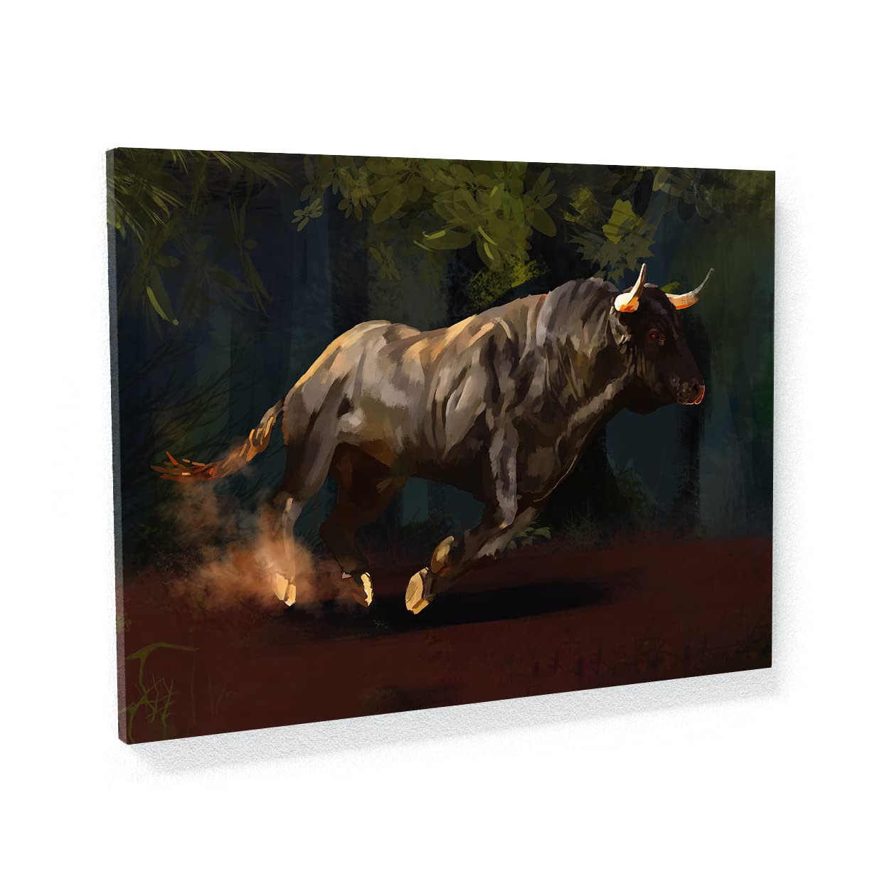 Crypto Canvas Wall Art - Bitcoin & Blockchain Themed Home Decor for Living Room, Office & Gifts