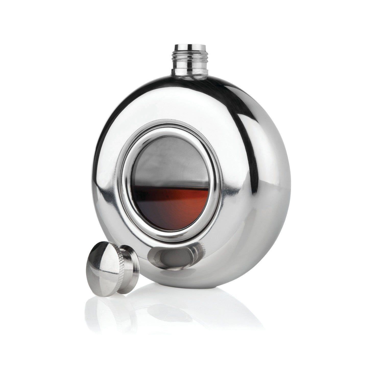 Irving Stainless Steel Hip Flask for Whiskey & Liquor - Leak Proof Portable Alcohol Flask for Outdoor, Camping, Hiking & Travel Accessories