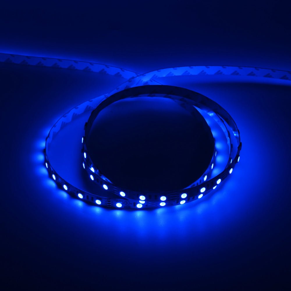 12V Flexible LED Strip Lights with DC Connector - 126 Lumens/ft, SMD5050, IP65 Waterproof - Perfect for Home Decoration, Under Cabinet Lighting, and DIY Projects