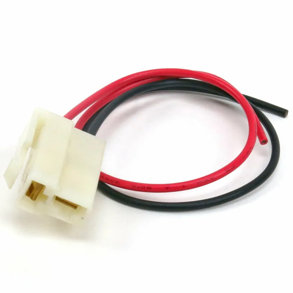 High Performance Automotive Electric Fan 20 AWG Wire Harness - Plug In Male Pigtail End Connector for Car Cooling System Upgrade & Engine Repair