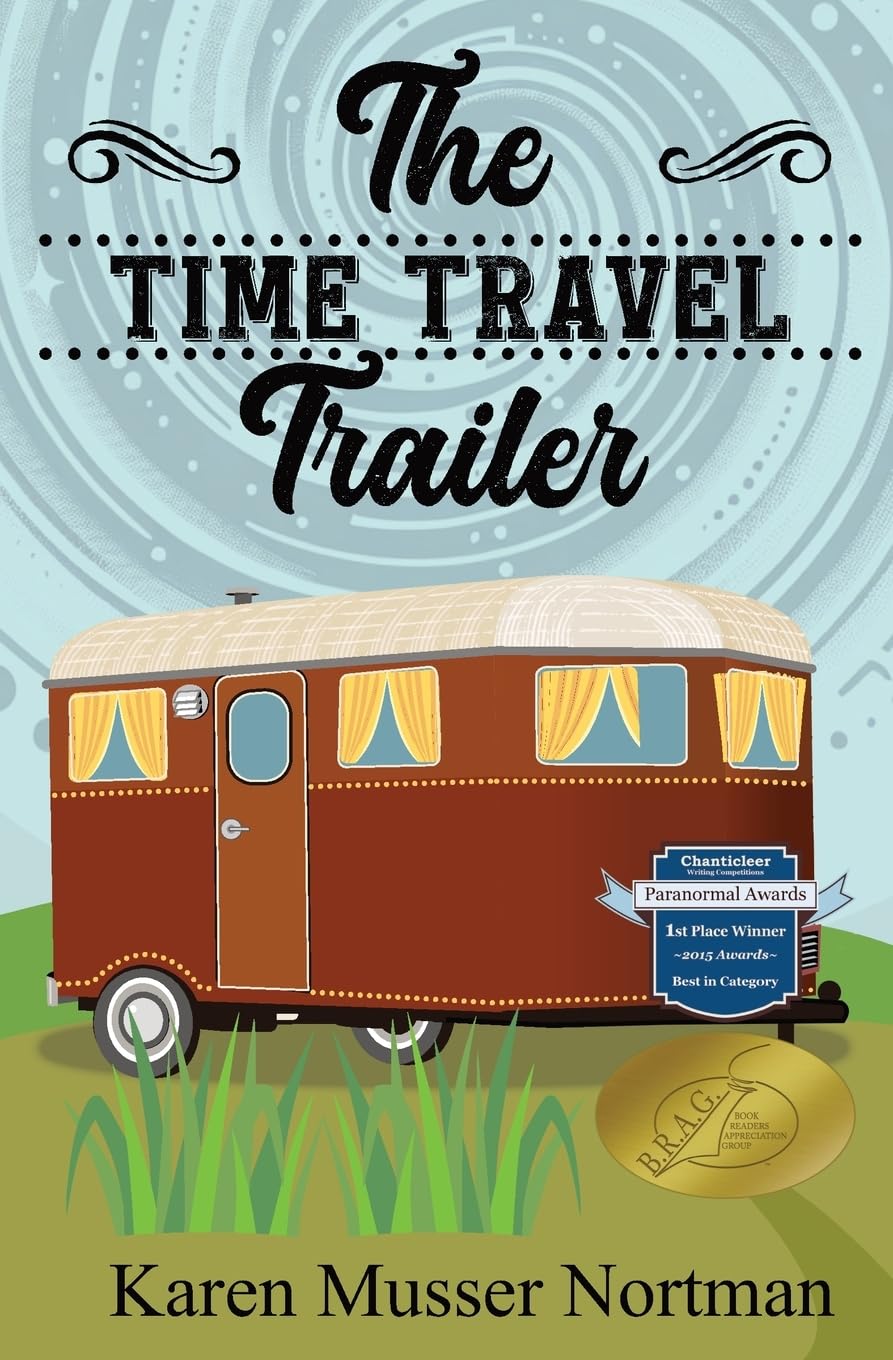 The Time Travel Trailer - Vintage Style Travel Trailer for Road Trips & Camping Adventures | Perfect for Glamping, RV Living & Outdoor Getaways