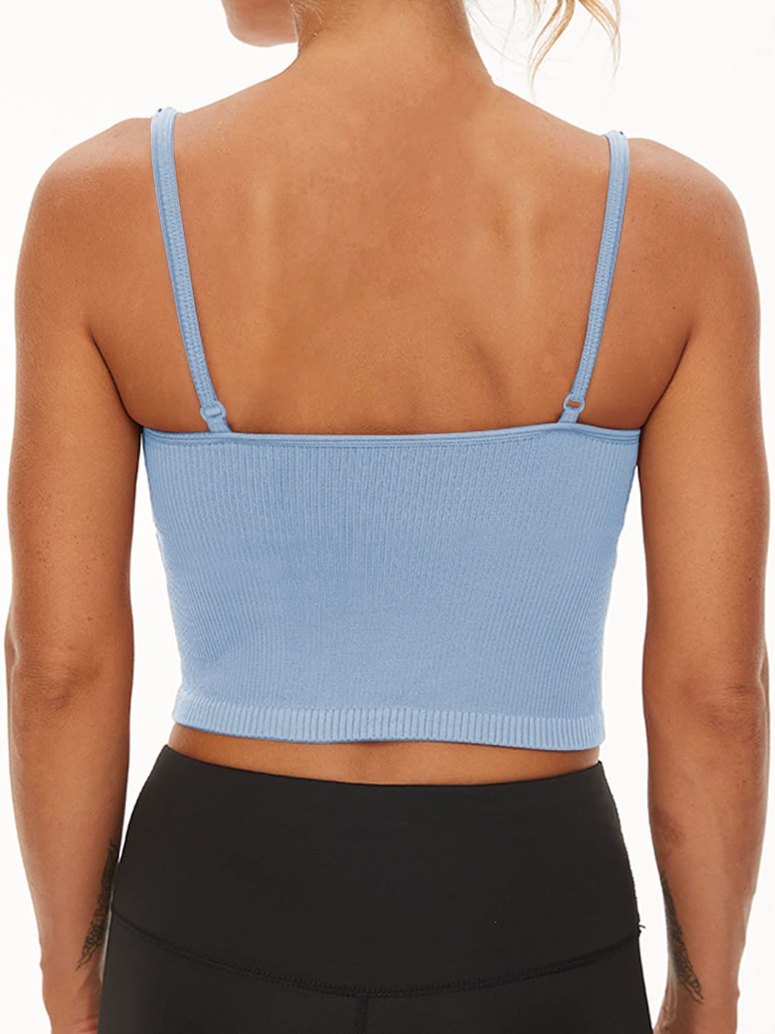 FelFory Seamless Sports Bra Top for Women - Gym & Yoga Wear