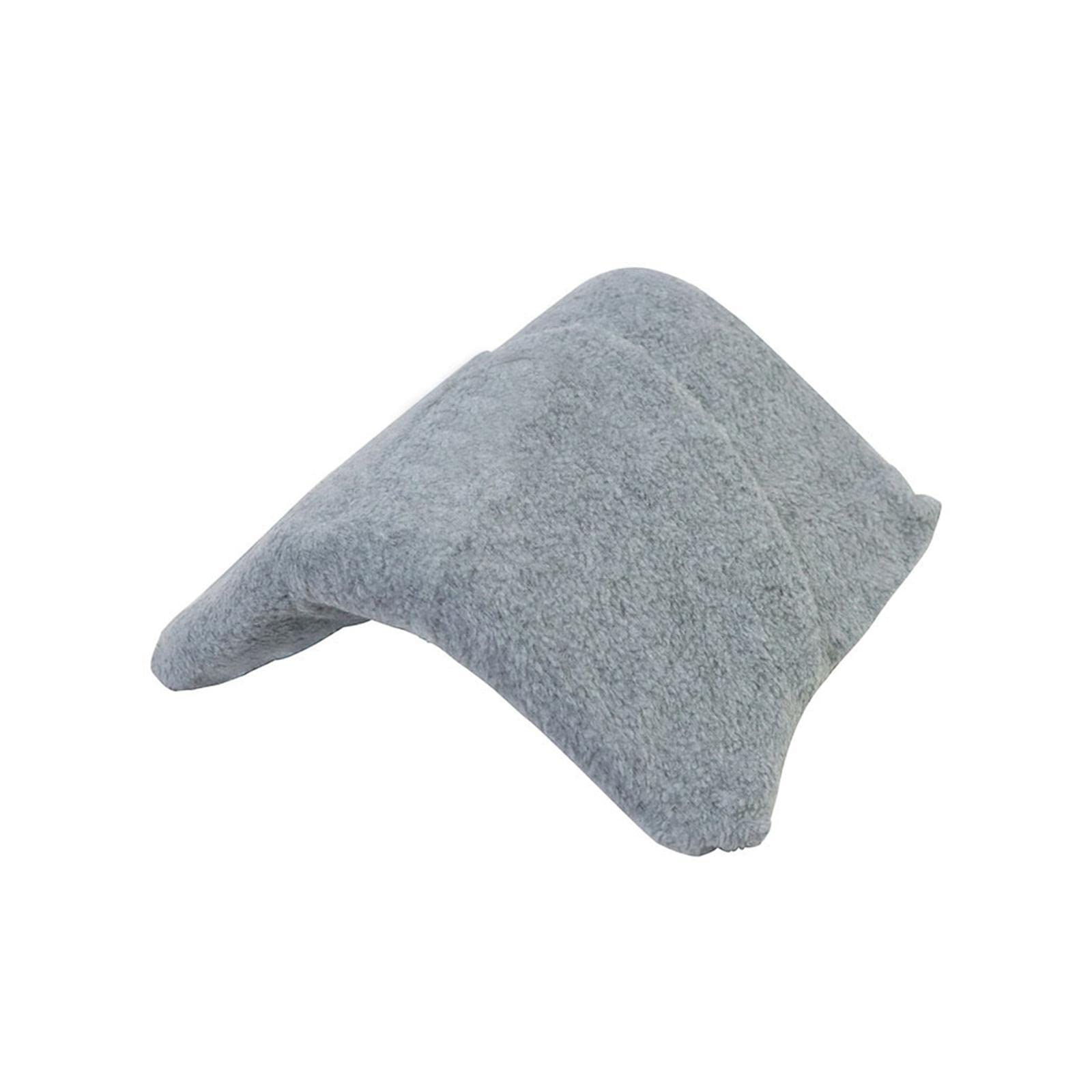 THE STYLE SUTRA® Adjustable Airplane Travel Neck Pillow - Light Gray Memory Foam Head Support Cushion for Long Flights, Road Trips & Office Napping | Travel Accessories | Luggage Equipment