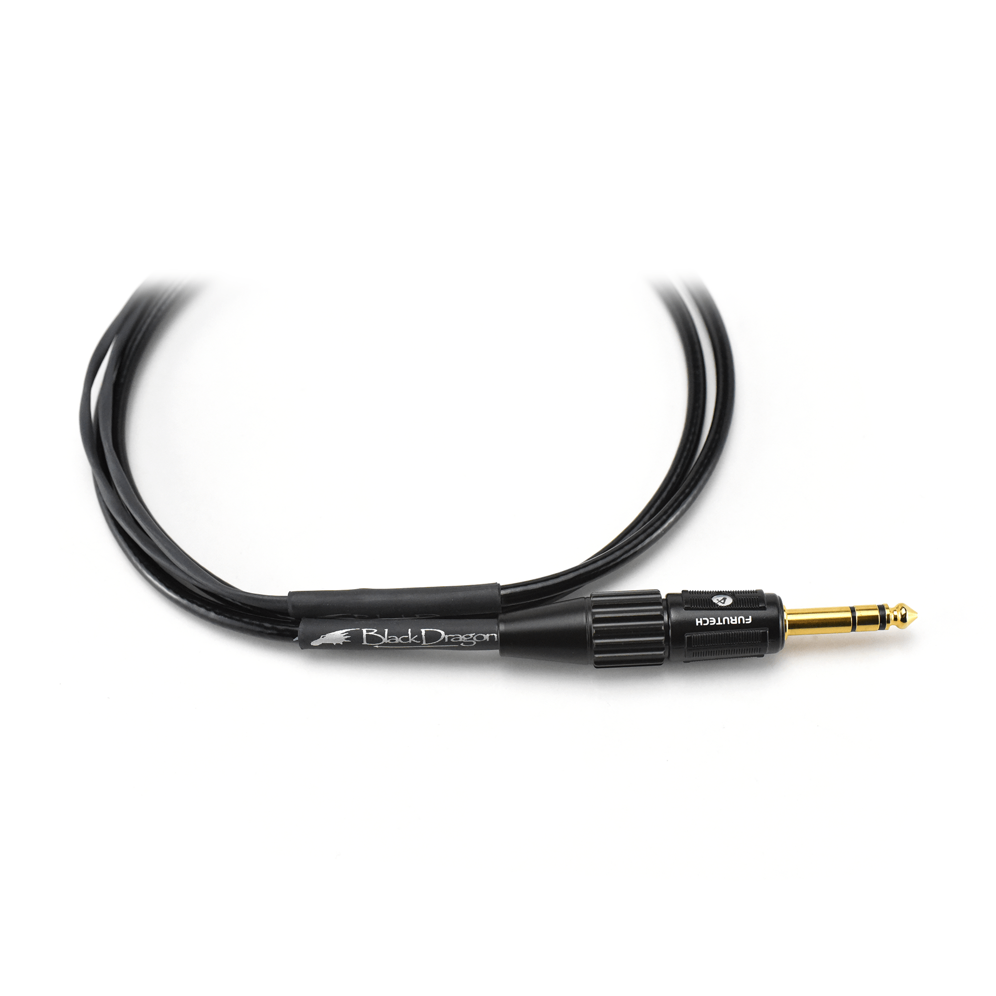 Premium Black Dragon V2 Headphone Cable by Moon Audio - High-Performance Upgrade for Audiophiles - Perfect for Home Studio, Gaming & Professional Audio Setups