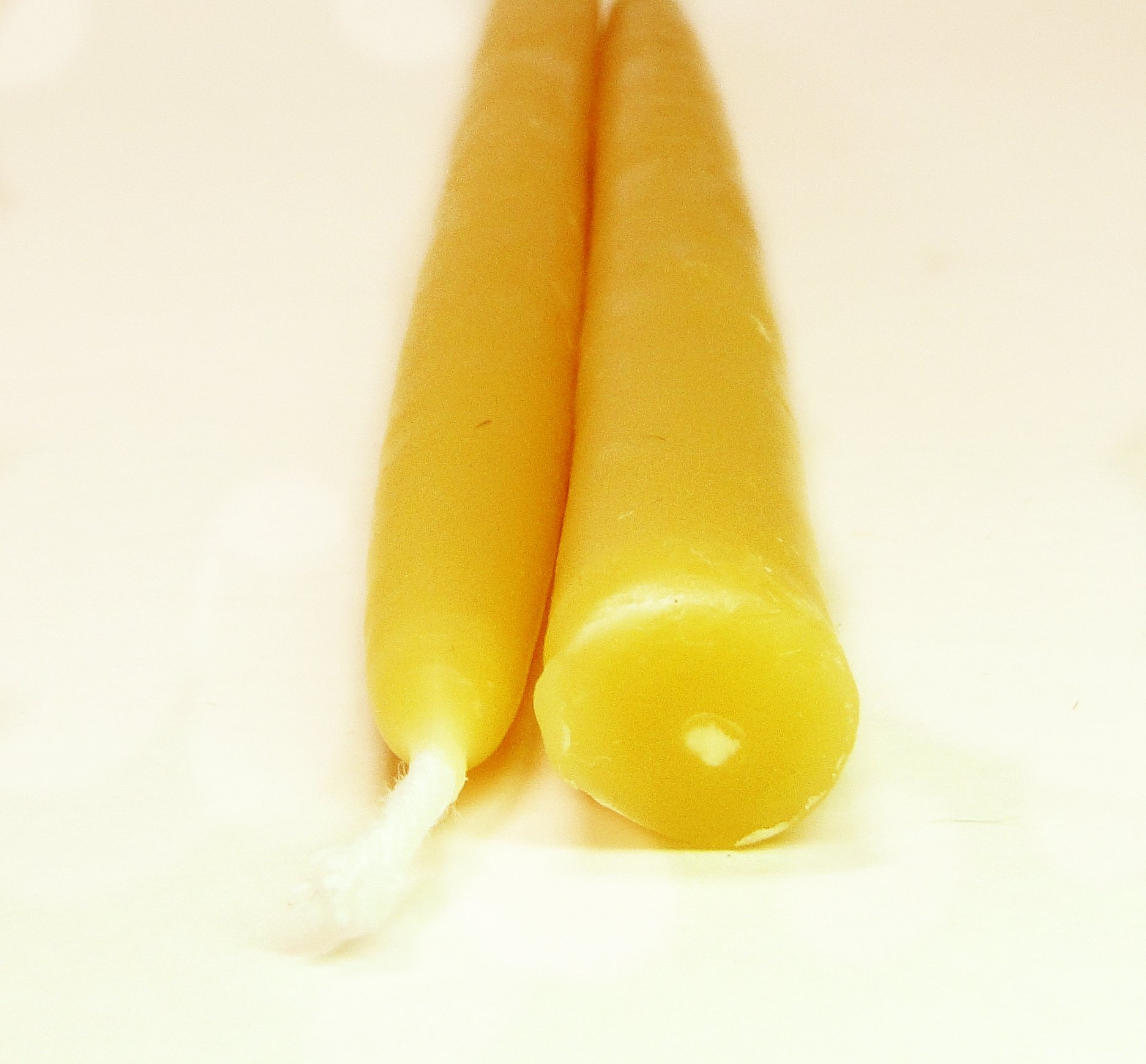 Premium 100% Pure Beeswax Candles - Organic Handmade 4-Hour Burn Time, 11