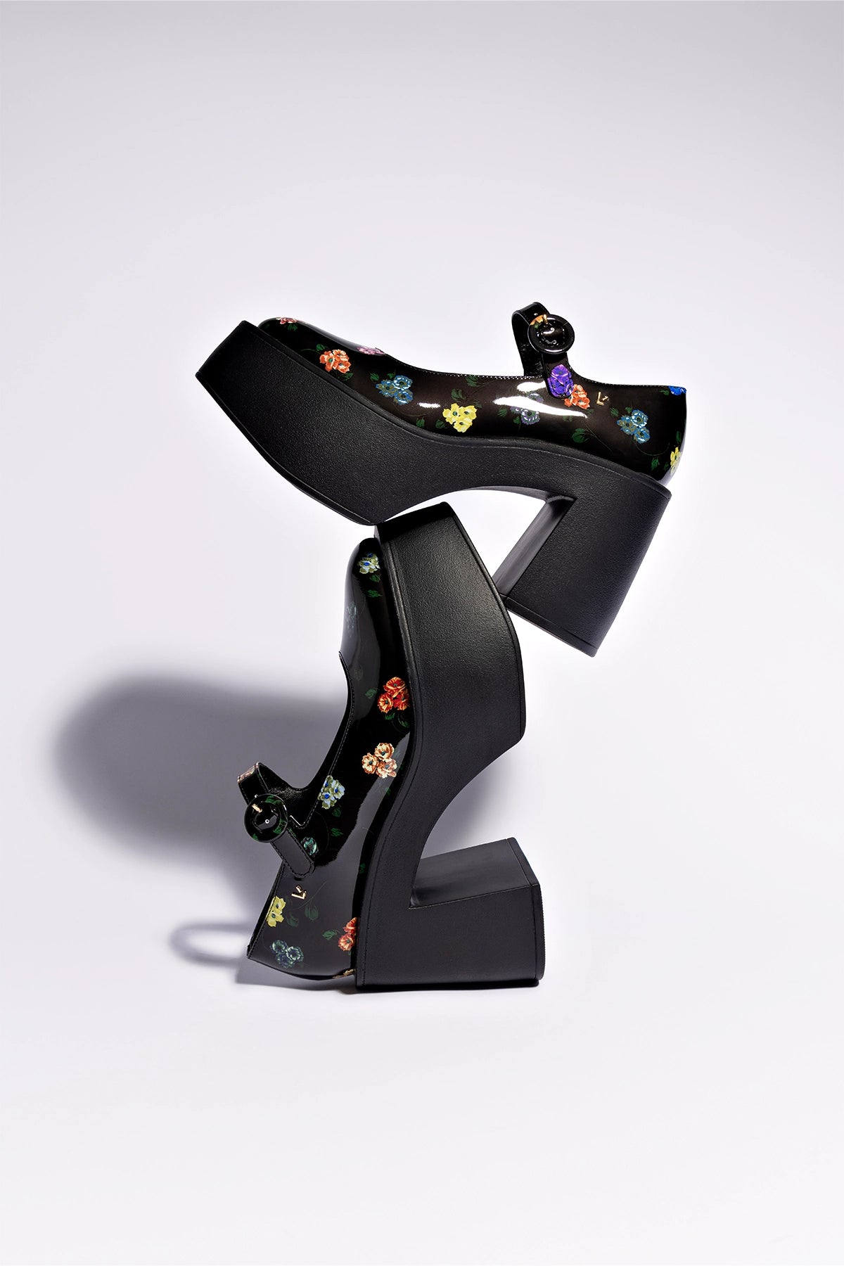 Larroudé x Libertine Olivia Pump Women's Heels - Antique Primrose Color, Elegant Pointed Toe & Comfortable Block Heel | Perfect for Office, Parties & Special Occasions