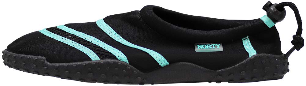 NORTY Wave Aqua Sock Water Shoes for Women - Quick-Dry Swim Beach Shoes with Non-Slip Sole - Lightweight Water Socks for Swimming, Surfing, Kayaking & Beach Walking