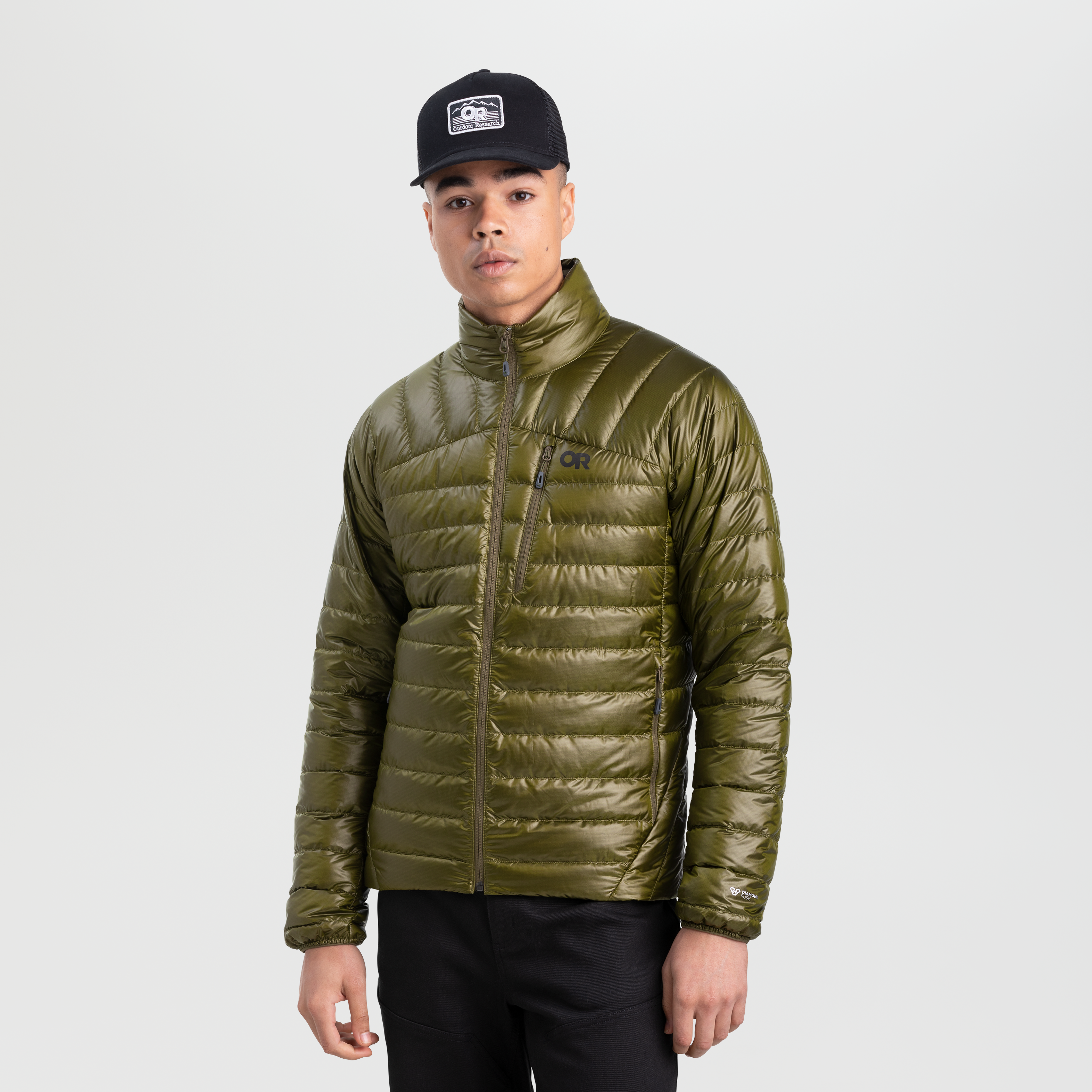 Men's Helium Down Jacket - Lightweight Warm Winter Coat for Outdoor Activities | Final Sale