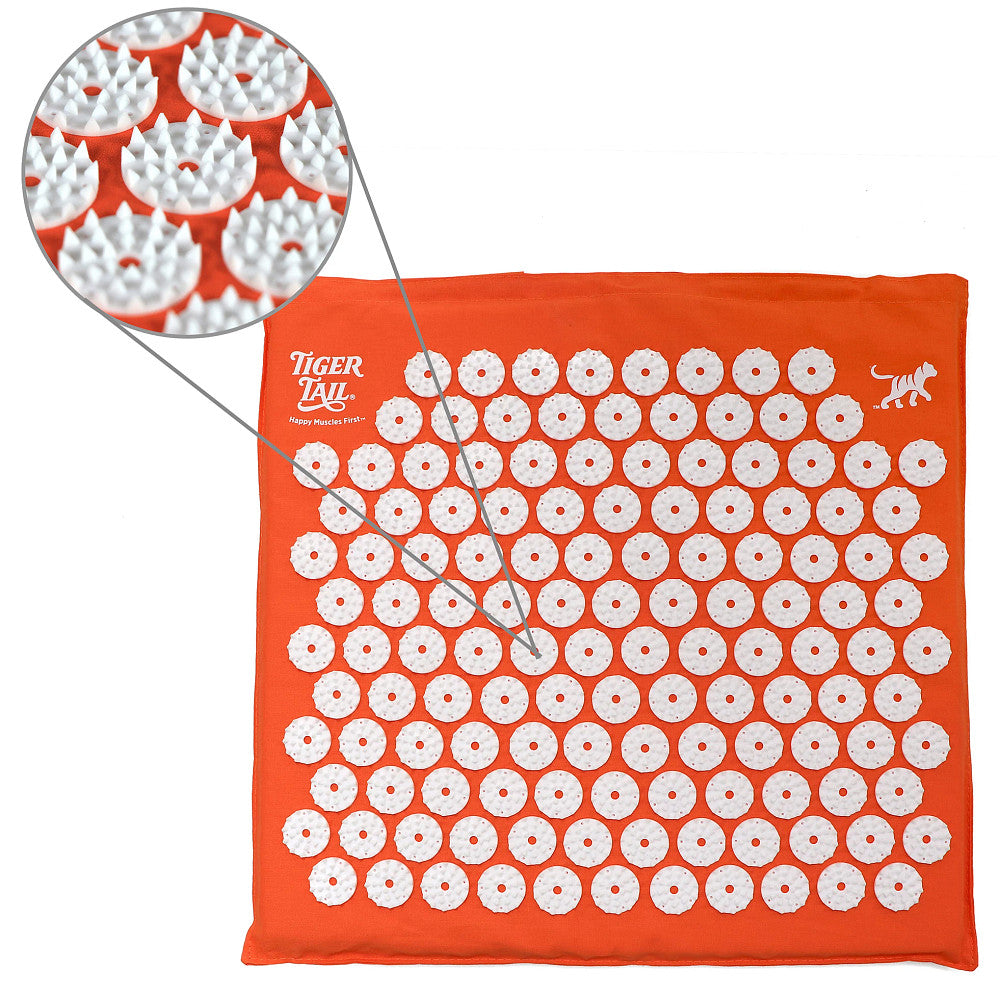 Tiger Tail Acupressure Mat for Pain Relief and Relaxation - Perfect for Back, Neck, and Shoulder Pain - Home & Office Use