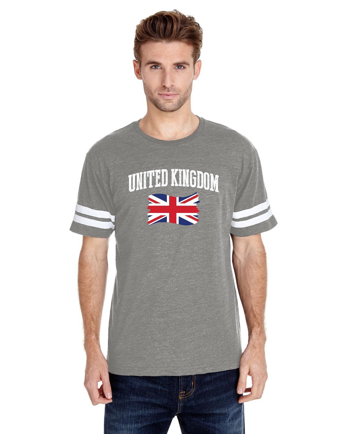 UK Flag Graphic T-Shirt - Unisex Travel Jersey - Perfect for Travel Enthusiasts & British Culture Fans