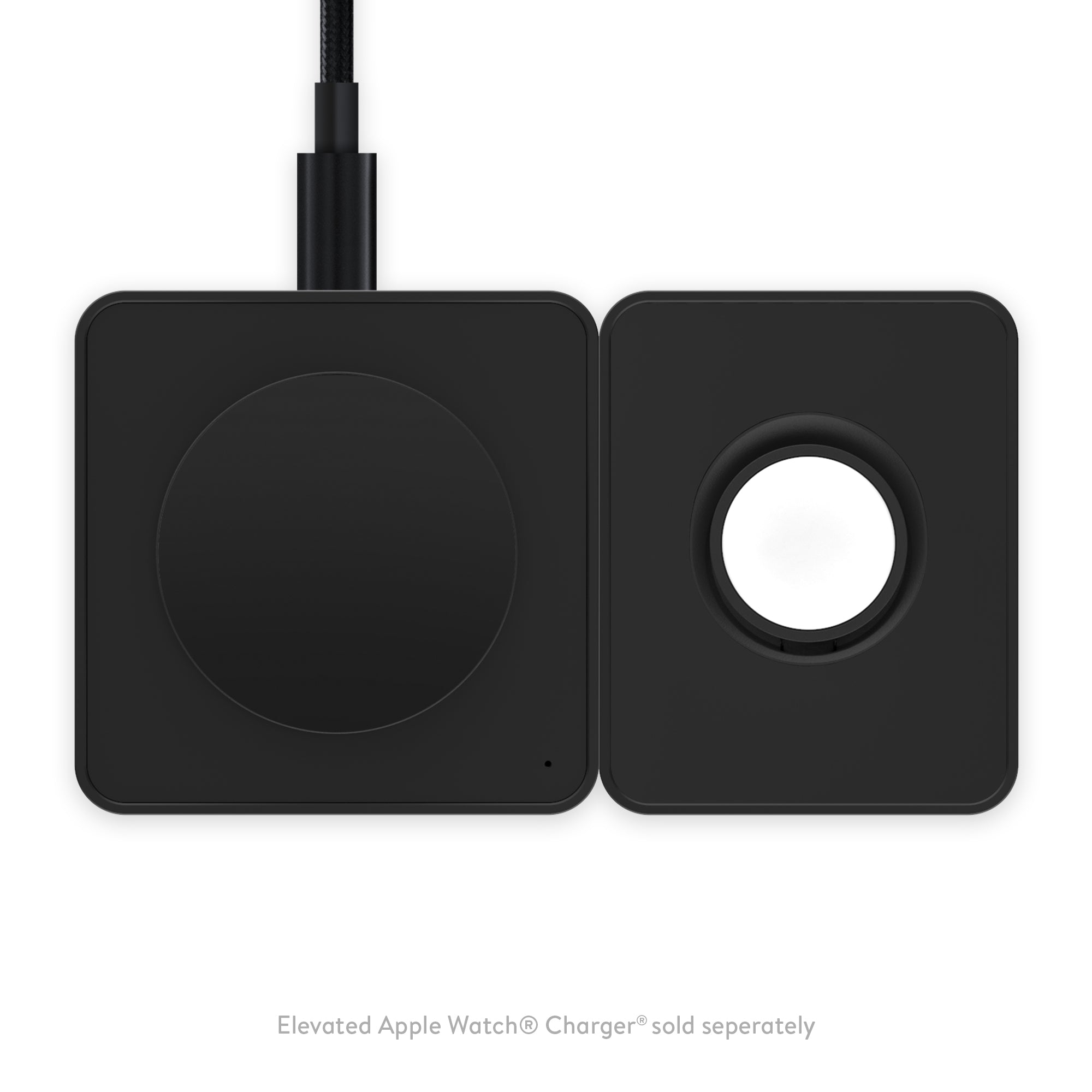 Qi2 Certified Matte Black Wireless Charging Pad - Fast Charging for iPhone, Samsung, AirPods & More - Perfect for Home, Office & Nightstand Use