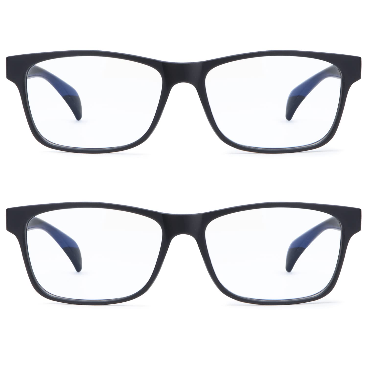 Blue Light Blocking Glasses for Men & Women - Anti Eye Strain Computer Gaming Glasses with Clear Lens | Reduce Digital Eye Fatigue for Office Work, Gaming & Screen Time