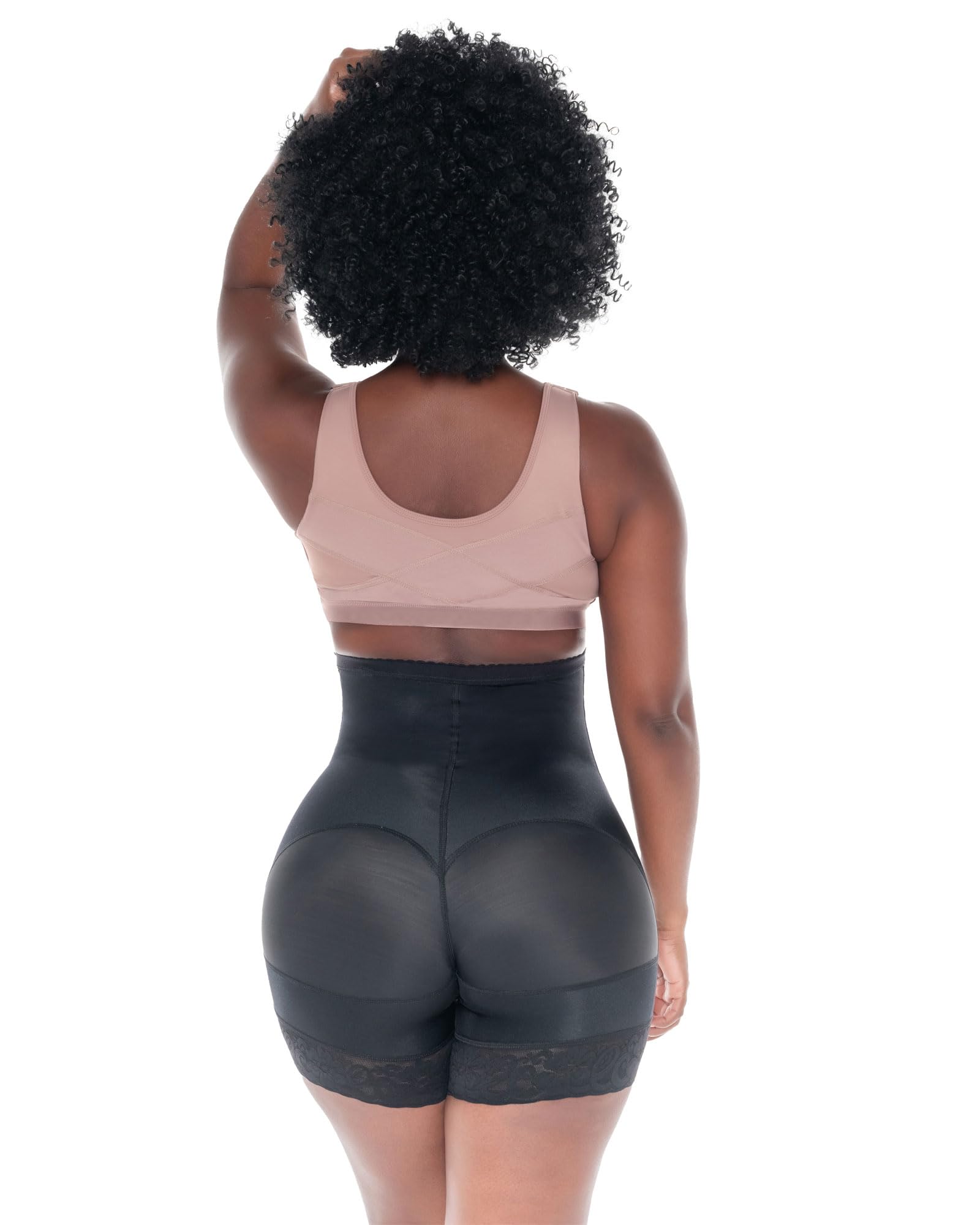 FAJAS DISENOS D'PRADA Women's Butt Lifting Shapewear Shorts | Colombian Butt Enhancer for Women | Perfect for Workout, Waist Training & Everyday Wear