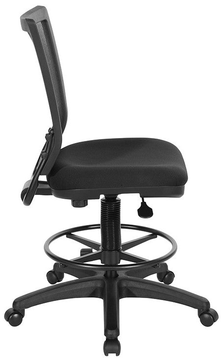 Office Star ProGrid® Extended Height Mesh Drafting Chair with Lumbar Support - Adjustable Ergonomic Office Chair for Architects, Artists & Designers - Perfect for Drafting Tables, Standing Desks & Home Offices [Model 69340 30]