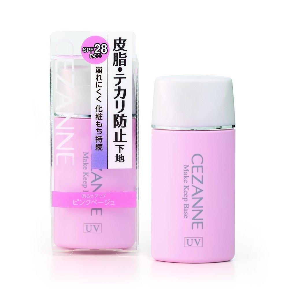 Cezanne Make Keep Base UV SPF 30ml - Long-Lasting Makeup Primer & Sunscreen for Daily Use, Perfect for Outdoor Activities & Travel