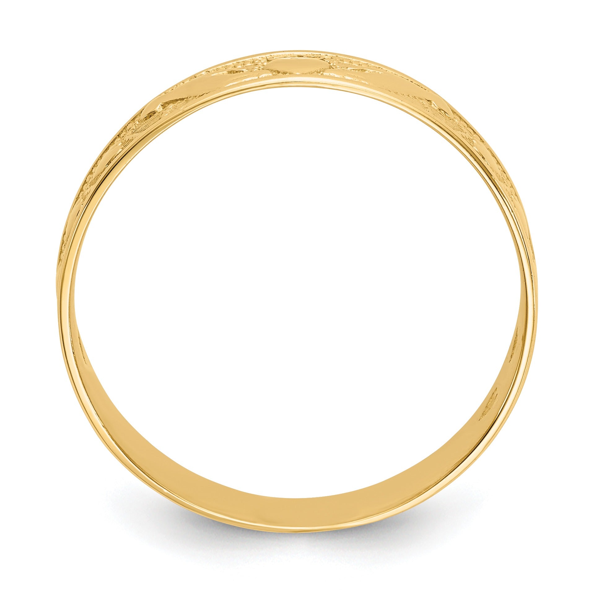 10k Gold Claddagh Band Ring for Women - Authentic Irish Friendship, Love & Loyalty Wedding Jewelry - Perfect for Engagement, Promise Rings & Anniversary Gifts