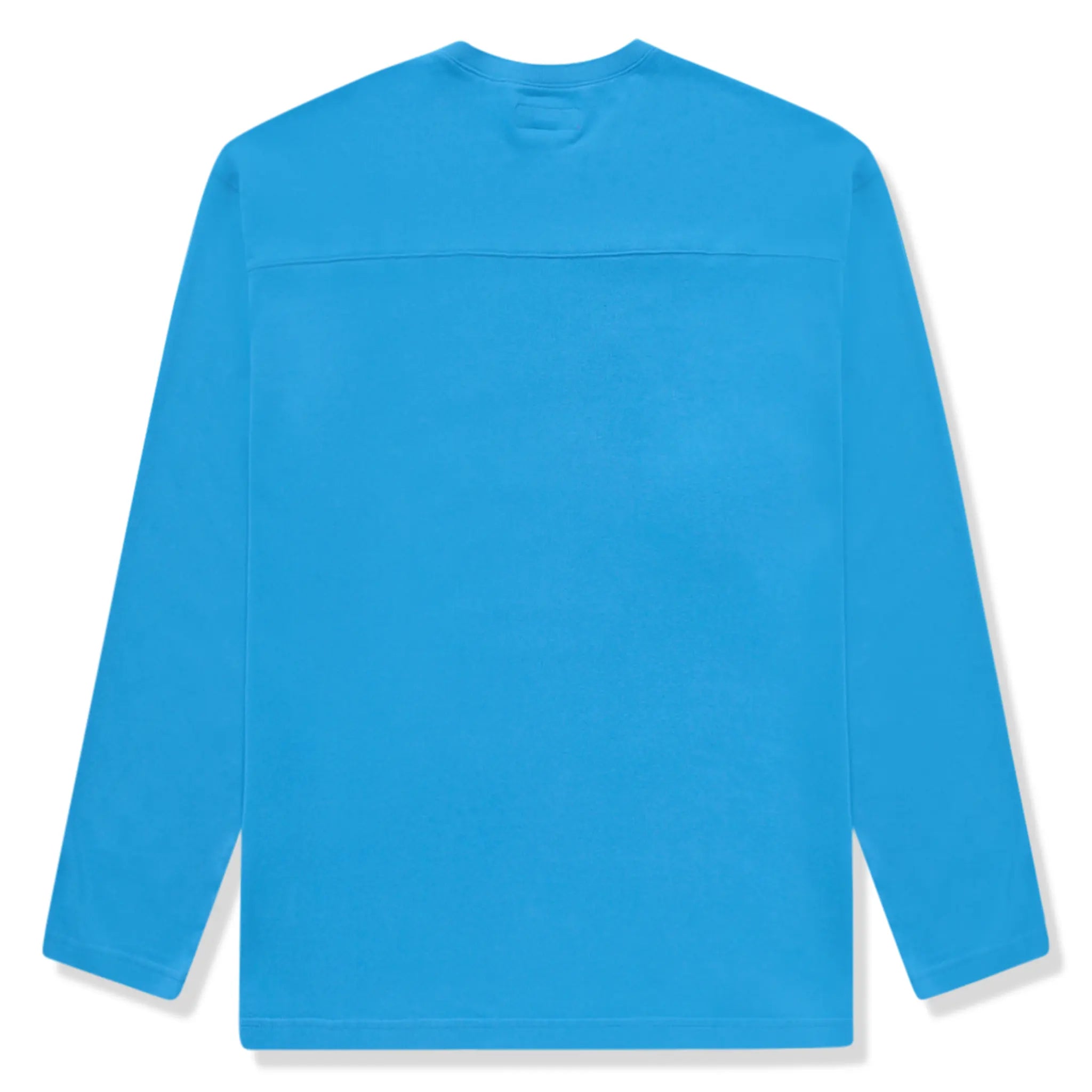 Supreme Athletic Studded Long Sleeve Blue T-Shirt for Men - Comfortable Workout & Streetwear Fashion