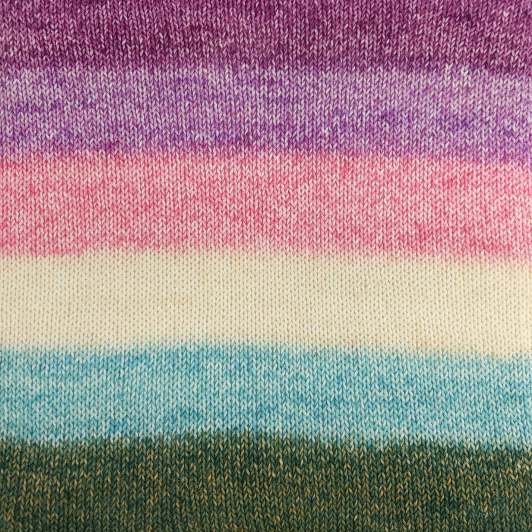 Knitcircus Yarns Pocket Full Of Posies Gradient Yarn - Hand Dyed Ready to Ship for Knitting & Crocheting Projects | Perfect for Scarves, Shawls & Baby Blankets